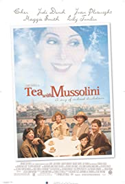 Un tè con Mussolini (1999) copertina