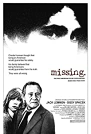 Missing - Scomparso (1982) copertina