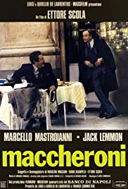 Maccheroni Colonna sonora (1985) copertina