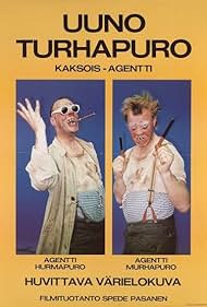 Uuno Turhapuro kaksoisagentti (1987) cover