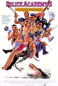 Loca academia de policía 5: Operación Miami Beach (1988) cover