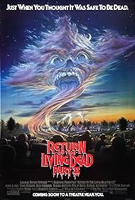 El regreso de los muertos vivientes II (1988) carátula