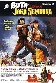 The Warrior and the Blind Swordsman Soundtrack (1983) cover