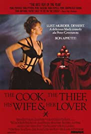 Il cuoco, il ladro, sua moglie e l'amante (1989) copertina