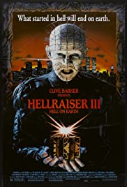 Hellraiser III Infierno en la Tierra (1992) cover
