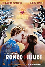 Romeo y Julieta de William Shakespeare (1996) carátula