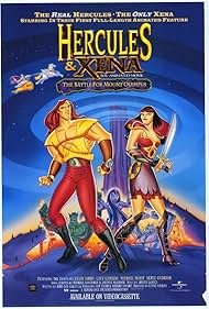 Hercules e Xena: la battaglia del monte Olimpo (1998) copertina