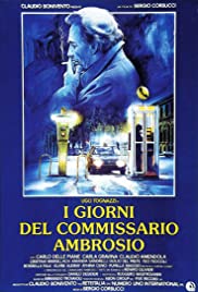 I giorni del commissario Ambrosio Soundtrack (1988) cover