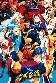 X-Men vs. Street Fighter (1996) cover