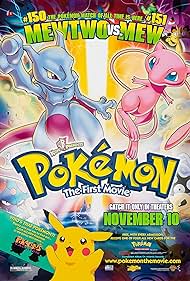 Pokémon: La película - Mewtwo vs. Mew (1998) cover