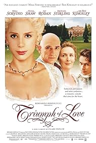 El triunfo del amor (2001) carátula