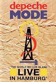 Depeche Mode: 'The World We Live in and Live in Hamburg' (1985) copertina
