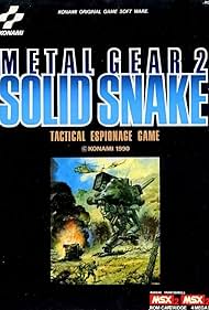 Metal Gear 2: Solid Snake (1990) copertina