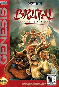 Brutal: Paws of Fury Tonspur (1993) abdeckung
