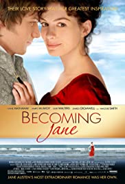 La joven Jane Austen (2007) carátula