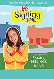 "Signing Time!" Family, Feelings & Fun (2004) cover