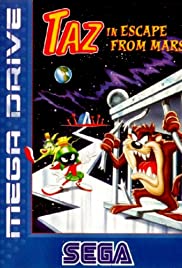 Taz in Escape from Mars (1994) cover