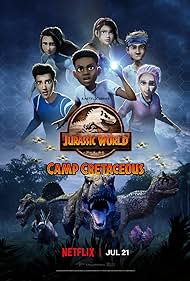 Jurassic World: Campamento Cretácico Banda sonora (2020) carátula