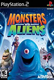 Monstruos contra alienígenas: el videojuego (2009) carátula