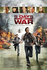 5 días de guerra (2011) carátula