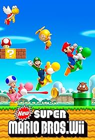 New Super Mario Bros. Wii (2009) carátula