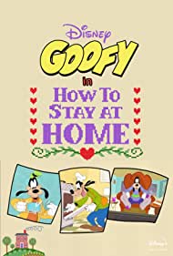 Goofy in Anleitung zum zu Hause bleiben Tonspur (2021) abdeckung