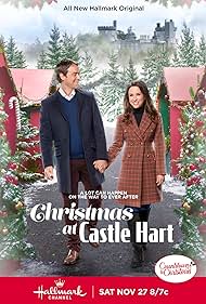 Christmas at Castle Hart (2021) carátula