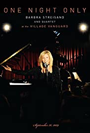 One Night Only: Barbra Streisand and Quartet at the Village Vanguard - September 26, 2009 (2010) cover