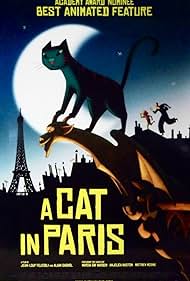 Un gato en París (2010) carátula