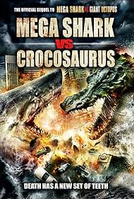 Megatiburón contra crocosaurio (2010) cover