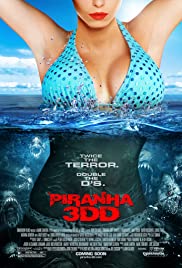 Piranha 3DD (2012) copertina