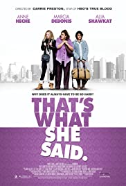 That's What She Said (2012) carátula