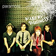 Paramore: Misery Business (2007) cover