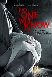 No One Will Know (2012) carátula
