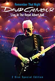 David Gilmour: Remember That Night (2007) copertina