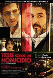 Tesis sobre un homicidio (2013) cover
