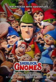 Gnomeo & Juliet 2: Sherlock Gnomes (2018) cobrir