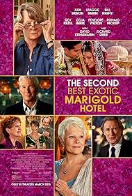 The Second Best Exotic Marigold Hotel (2015) cover
