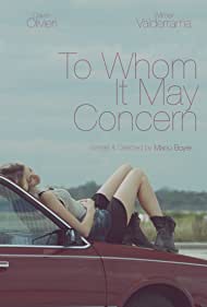 To Whom It May Concern Colonna sonora (2015) copertina