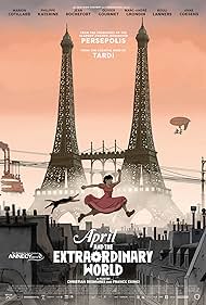 April and the Extraordinary World Colonna sonora (2015) copertina