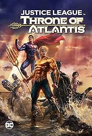 La liga de la justicia: El trono de Atlantis (2015) cover
