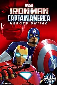 Iron Man y Capitán América: Heroes United (2014) carátula