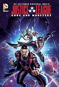La liga de la justicia: Dioses y monstruos (2015) cover