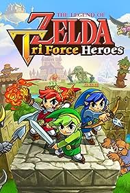 The Legend of Zelda: Tri Force Heroes (2015) carátula