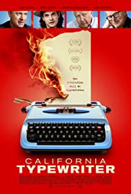California Typewriter (2016) copertina