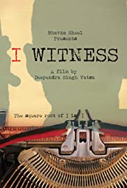 I Witness (2016) copertina