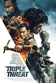 Triple Threat - Tripla Minaccia (2019) copertina