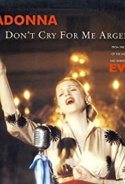 Madonna: Don't Cry for Me Argentina Banda sonora (1996) cobrir
