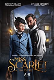 Miss Scarlet, detetive privada (2020) cover