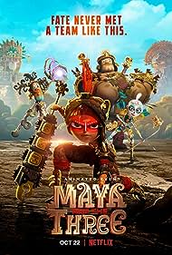 Maya e i tre guerrieri (2021) copertina